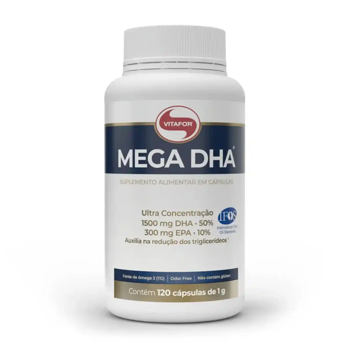 Ômega 3 DHA + EPA | 60 dias (180 cápsulas)
