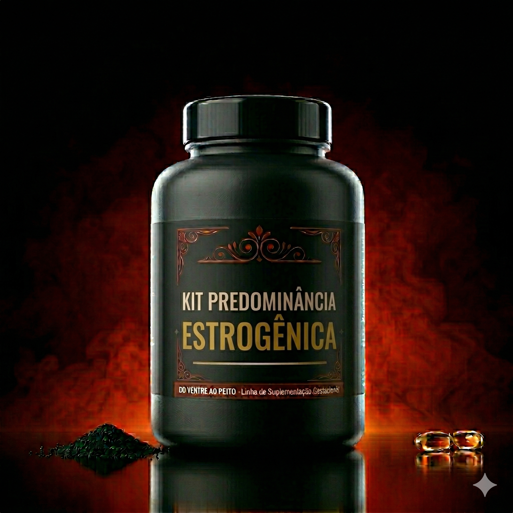 KIT PREDOMINANCIA ESTROGENICA/SOP/ENDROMETRIOSE/RESISTENCIA INSULINICA - PARA 60 DIAS