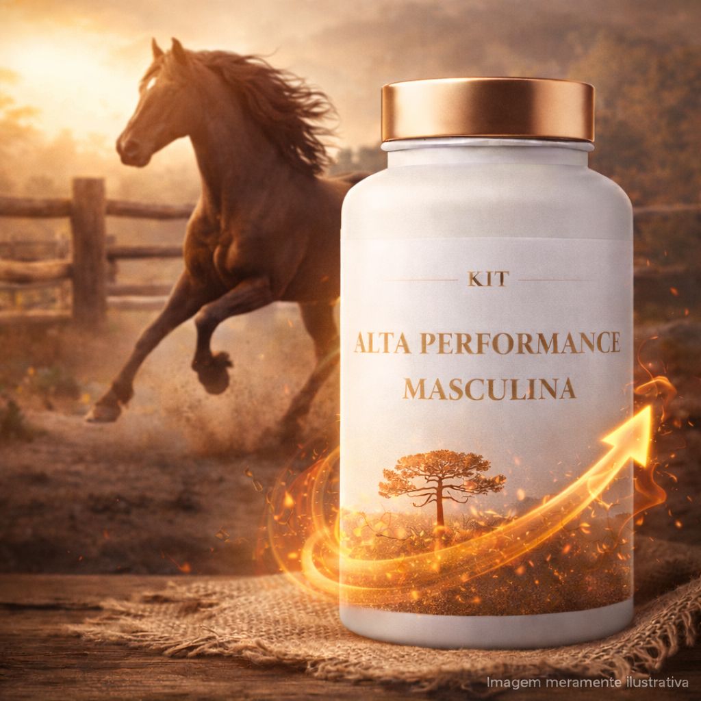 KIT ALTA PERFORMANCE MASCULINA - 30 DIAS