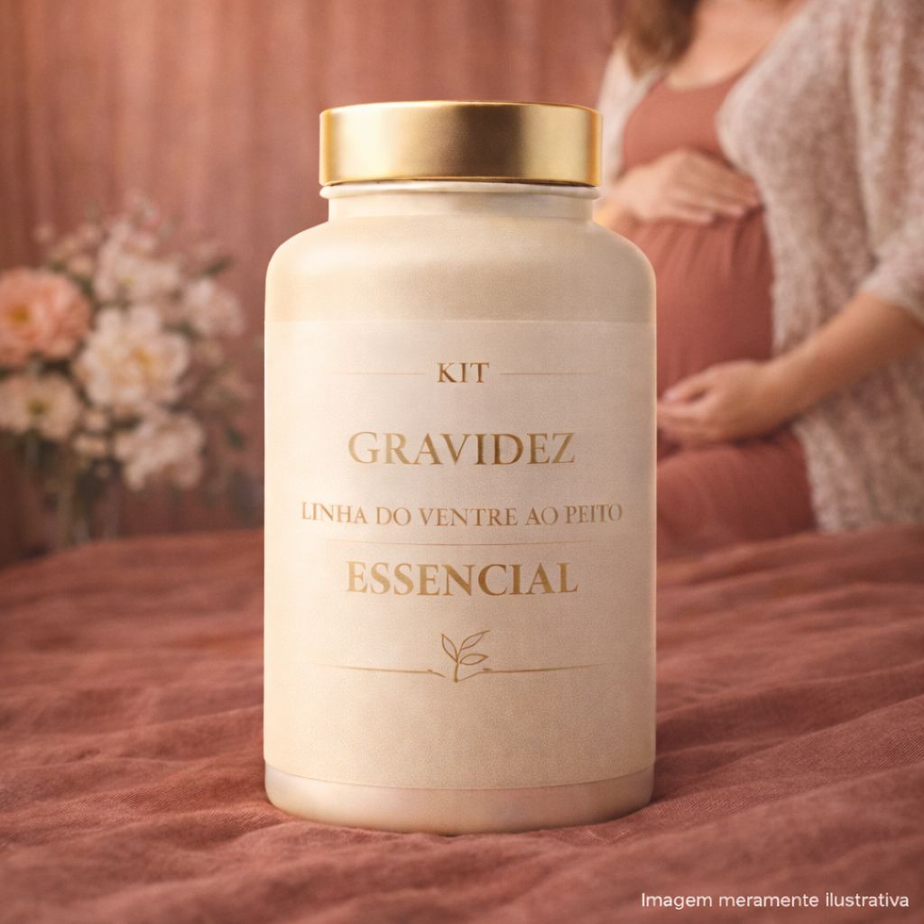 KIT GRAVIDEZ - ESSENCIAL PARA 60 DIAS