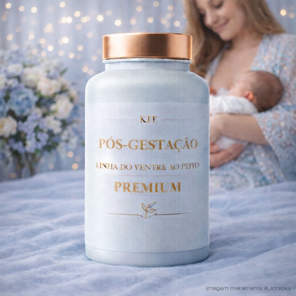 KIT PÓS GRAVIDEZ - PREMIUM PARA 60 DIAS