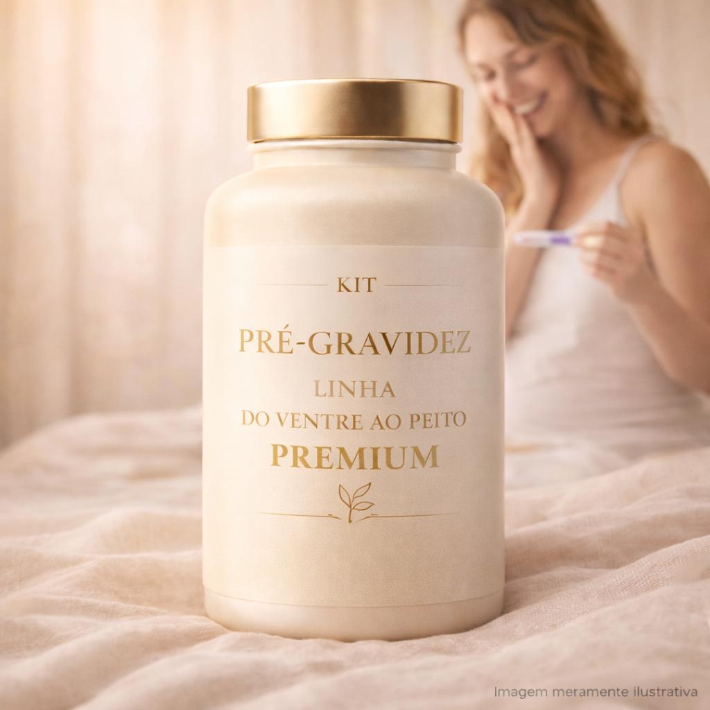 KIT PRÉ GRAVIDEZ - PREMIUM PARA 60 DIAS